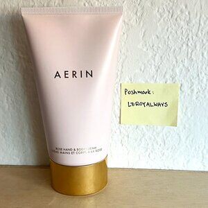 NEW - AERIN Rose Hand & Body Cream 5.0 oz. EXP 01/28